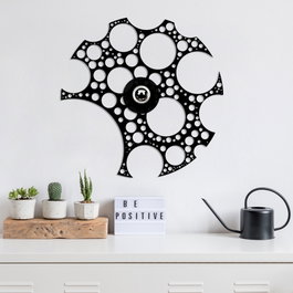 Opviq Lámpara de Pared Negra W-028